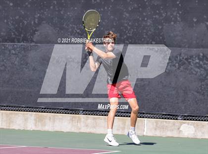 Thumbnail 1 in Lake Travis vs Memorial (UIL 6A Team Tennis Semifinal) photogallery.