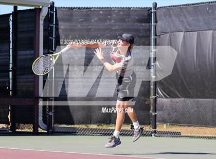Thumbnail 3 in Lake Travis vs Memorial (UIL 6A Team Tennis Semifinal) photogallery.