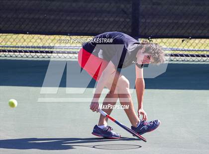 Thumbnail 1 in Lake Travis vs Memorial (UIL 6A Team Tennis Semifinal) photogallery.