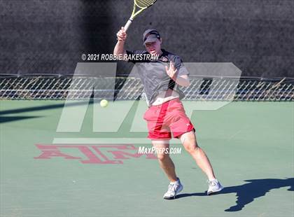 Thumbnail 2 in Lake Travis vs Memorial (UIL 6A Team Tennis Semifinal) photogallery.