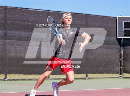 Thumbnail 1 in Lake Travis vs Memorial (UIL 6A Team Tennis Semifinal) photogallery.
