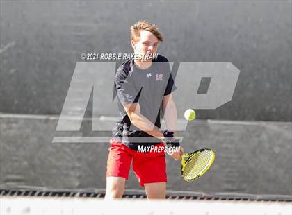 Thumbnail 1 in Lake Travis vs Memorial (UIL 6A Team Tennis Semifinal) photogallery.