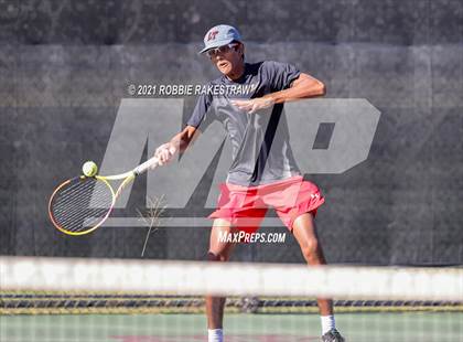 Thumbnail 1 in Lake Travis vs Memorial (UIL 6A Team Tennis Semifinal) photogallery.