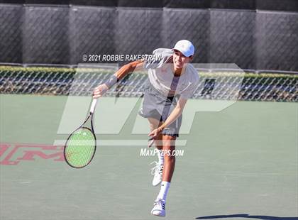 Thumbnail 1 in Lake Travis vs Memorial (UIL 6A Team Tennis Semifinal) photogallery.