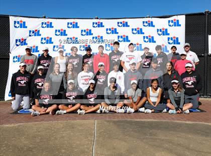 Thumbnail 1 in Lake Travis vs Memorial (UIL 6A Team Tennis Semifinal) photogallery.