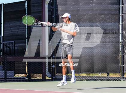 Thumbnail 1 in Lake Travis vs Memorial (UIL 6A Team Tennis Semifinal) photogallery.