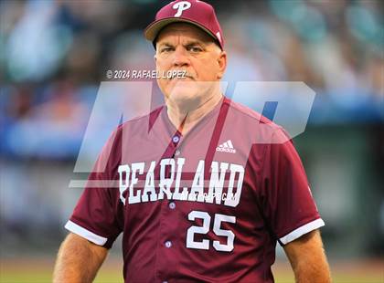 Thumbnail 2 in Cy-Fair vs. Pearland (UIL Baseball 6A Region 3 Regional Final) photogallery.
