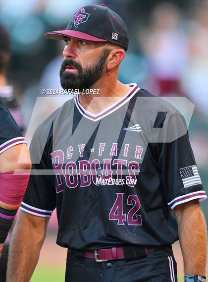 Thumbnail 1 in Cy-Fair vs. Pearland (UIL Baseball 6A Region 3 Regional Final) photogallery.