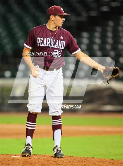 Thumbnail 1 in Cy-Fair vs. Pearland (UIL Baseball 6A Region 3 Regional Final) photogallery.