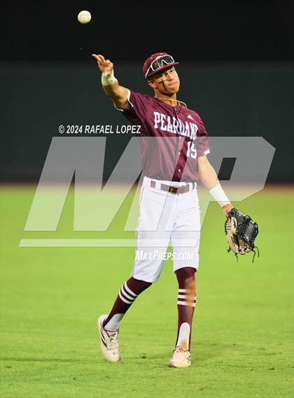 Thumbnail 1 in Cy-Fair vs. Pearland (UIL Baseball 6A Region 3 Regional Final) photogallery.