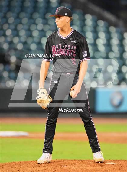 Thumbnail 2 in Cy-Fair vs. Pearland (UIL Baseball 6A Region 3 Regional Final) photogallery.