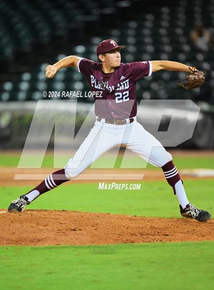 Thumbnail 3 in Cy-Fair vs. Pearland (UIL Baseball 6A Region 3 Regional Final) photogallery.