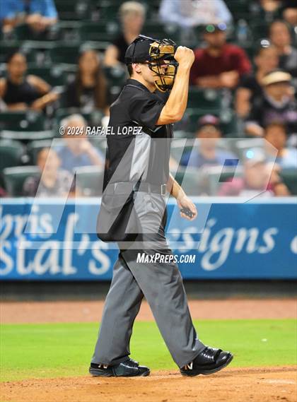 Thumbnail 2 in Cy-Fair vs. Pearland (UIL Baseball 6A Region 3 Regional Final) photogallery.