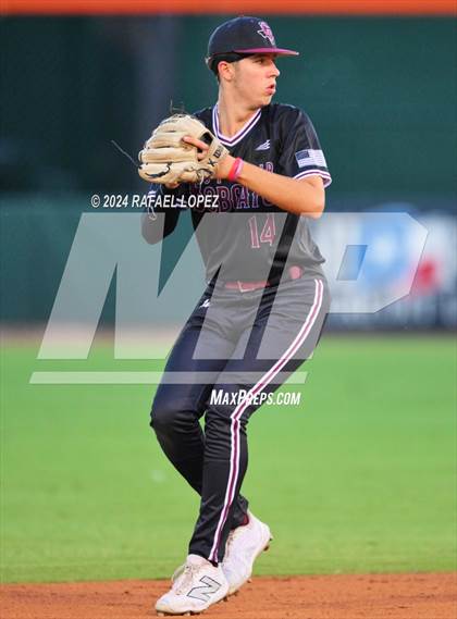 Thumbnail 3 in Cy-Fair vs. Pearland (UIL Baseball 6A Region 3 Regional Final) photogallery.