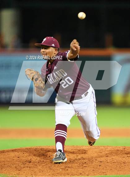 Thumbnail 2 in Cy-Fair vs. Pearland (UIL Baseball 6A Region 3 Regional Final) photogallery.