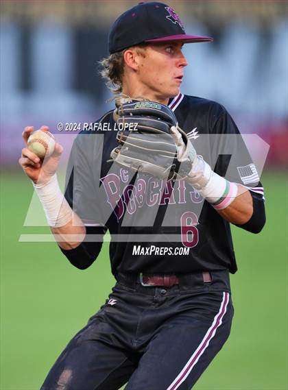 Thumbnail 2 in Cy-Fair vs. Pearland (UIL Baseball 6A Region 3 Regional Final) photogallery.