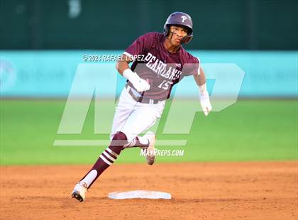 Thumbnail 2 in Cy-Fair vs. Pearland (UIL Baseball 6A Region 3 Regional Final) photogallery.