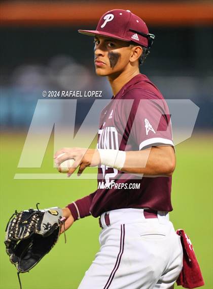 Thumbnail 2 in Cy-Fair vs. Pearland (UIL Baseball 6A Region 3 Regional Final) photogallery.