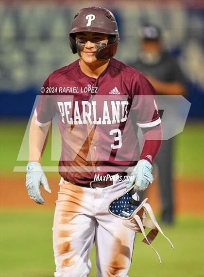 Thumbnail 3 in Cy-Fair vs. Pearland (UIL Baseball 6A Region 3 Regional Final) photogallery.