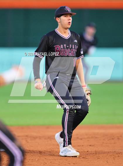 Thumbnail 3 in Cy-Fair vs. Pearland (UIL Baseball 6A Region 3 Regional Final) photogallery.