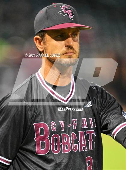 Thumbnail 2 in Cy-Fair vs. Pearland (UIL Baseball 6A Region 3 Regional Final) photogallery.