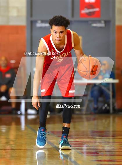 Thumbnail 3 in Foothills Christian vs. Orange Lutheran (Nike Extravaganza) photogallery.