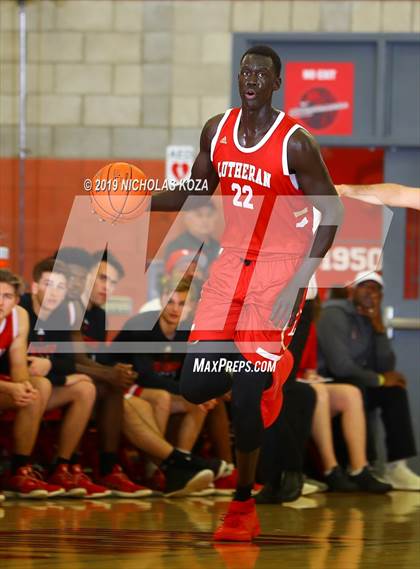 Thumbnail 1 in Foothills Christian vs. Orange Lutheran (Nike Extravaganza) photogallery.