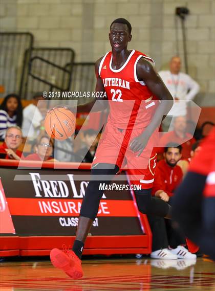 Thumbnail 2 in Foothills Christian vs. Orange Lutheran (Nike Extravaganza) photogallery.