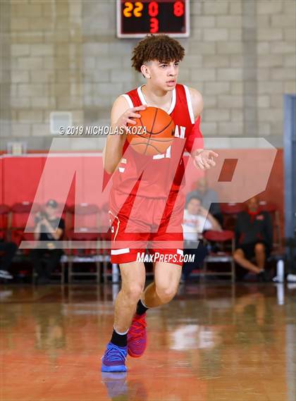 Thumbnail 1 in Foothills Christian vs. Orange Lutheran (Nike Extravaganza) photogallery.
