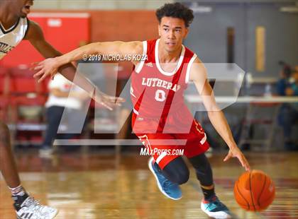 Thumbnail 2 in Foothills Christian vs. Orange Lutheran (Nike Extravaganza) photogallery.