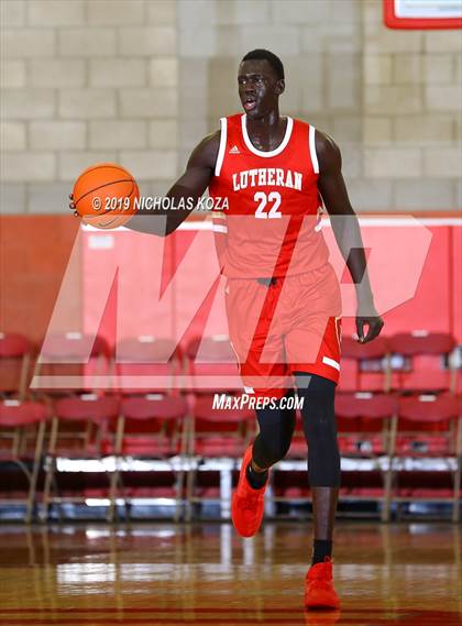 Thumbnail 1 in Foothills Christian vs. Orange Lutheran (Nike Extravaganza) photogallery.