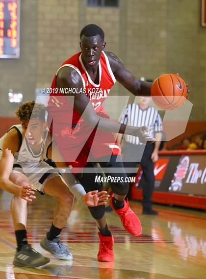 Thumbnail 3 in Foothills Christian vs. Orange Lutheran (Nike Extravaganza) photogallery.