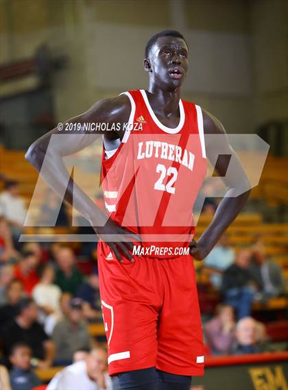 Thumbnail 2 in Foothills Christian vs. Orange Lutheran (Nike Extravaganza) photogallery.