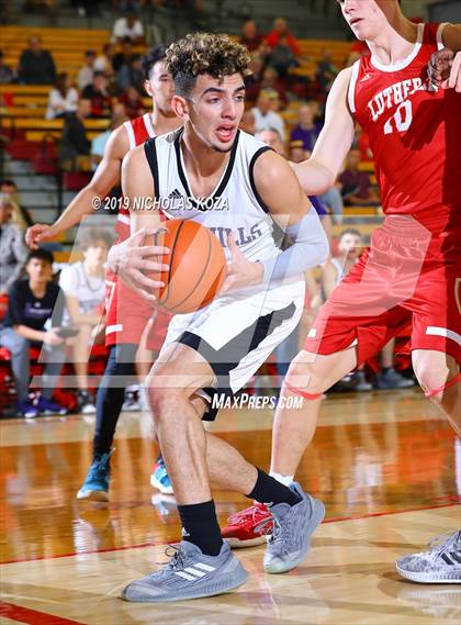 Thumbnail 1 in Foothills Christian vs. Orange Lutheran (Nike Extravaganza) photogallery.