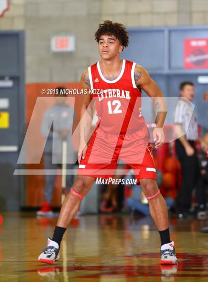 Thumbnail 2 in Foothills Christian vs. Orange Lutheran (Nike Extravaganza) photogallery.