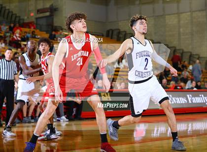 Thumbnail 2 in Foothills Christian vs. Orange Lutheran (Nike Extravaganza) photogallery.
