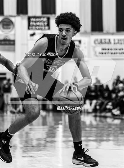 Thumbnail 3 in Branson vs. Salesian College Preparatory (Gridley Invitational) photogallery.