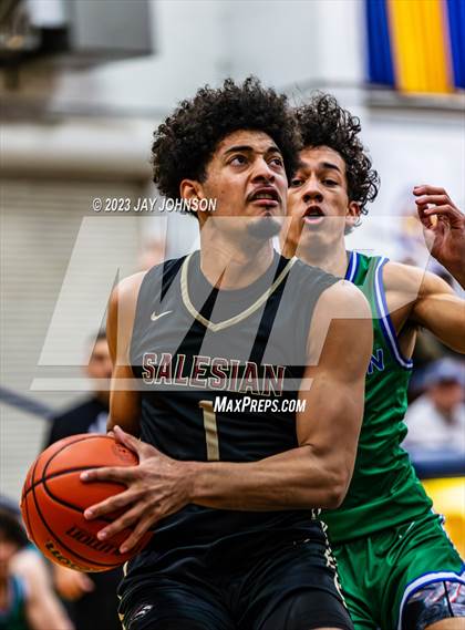 Thumbnail 3 in Branson vs. Salesian College Preparatory (Gridley Invitational) photogallery.
