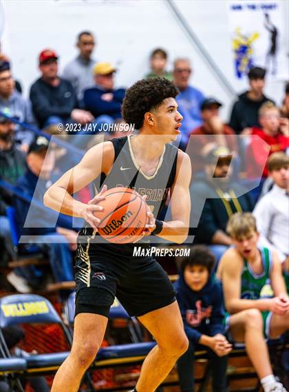 Thumbnail 2 in Branson vs. Salesian College Preparatory (Gridley Invitational) photogallery.