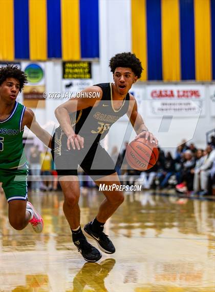 Thumbnail 2 in Branson vs. Salesian College Preparatory (Gridley Invitational) photogallery.