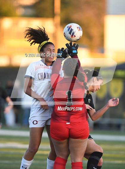 Thumbnail 1 in Chaminade @ Foothill (CIF SS Division 3 Round 2) photogallery.