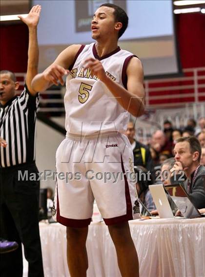 Thumbnail 2 in Miller Grove vs. St. Anthony (Spalding Hoophall Classic) photogallery.