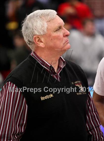 Thumbnail 3 in Miller Grove vs. St. Anthony (Spalding Hoophall Classic) photogallery.