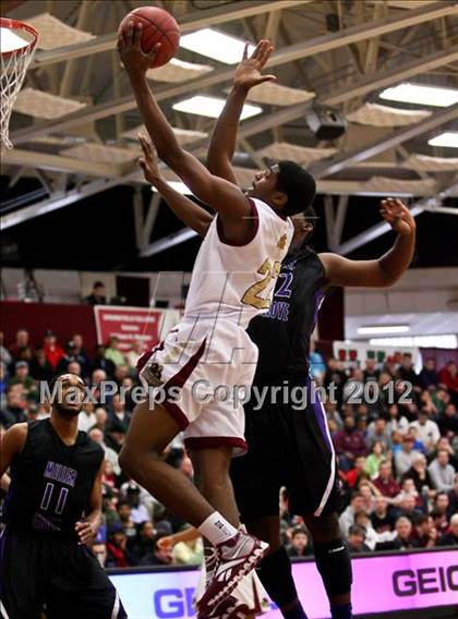 Thumbnail 2 in Miller Grove vs. St. Anthony (Spalding Hoophall Classic) photogallery.