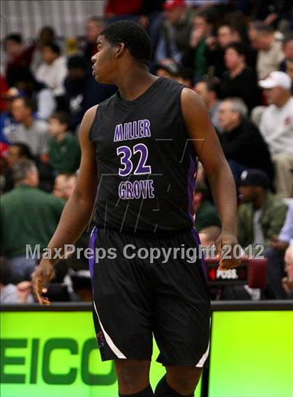 Thumbnail 3 in Miller Grove vs. St. Anthony (Spalding Hoophall Classic) photogallery.