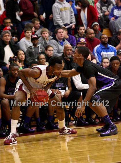 Thumbnail 1 in Miller Grove vs. St. Anthony (Spalding Hoophall Classic) photogallery.