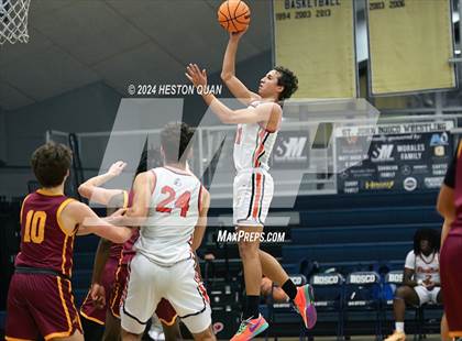 Thumbnail 2 in Pacifica Christian/Orange County vs. Central Catholic (MLK Dream Classic) photogallery.