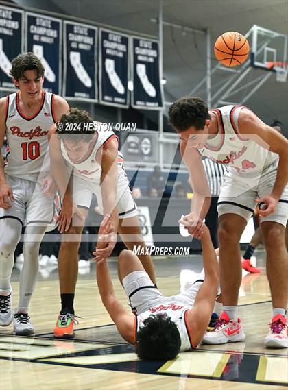 Thumbnail 1 in Pacifica Christian/Orange County vs. Central Catholic (MLK Dream Classic) photogallery.