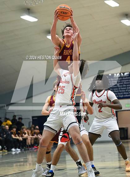 Thumbnail 1 in Pacifica Christian/Orange County vs. Central Catholic (MLK Dream Classic) photogallery.