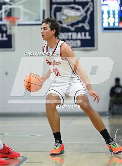 Thumbnail 3 in Pacifica Christian/Orange County vs. Central Catholic (MLK Dream Classic) photogallery.